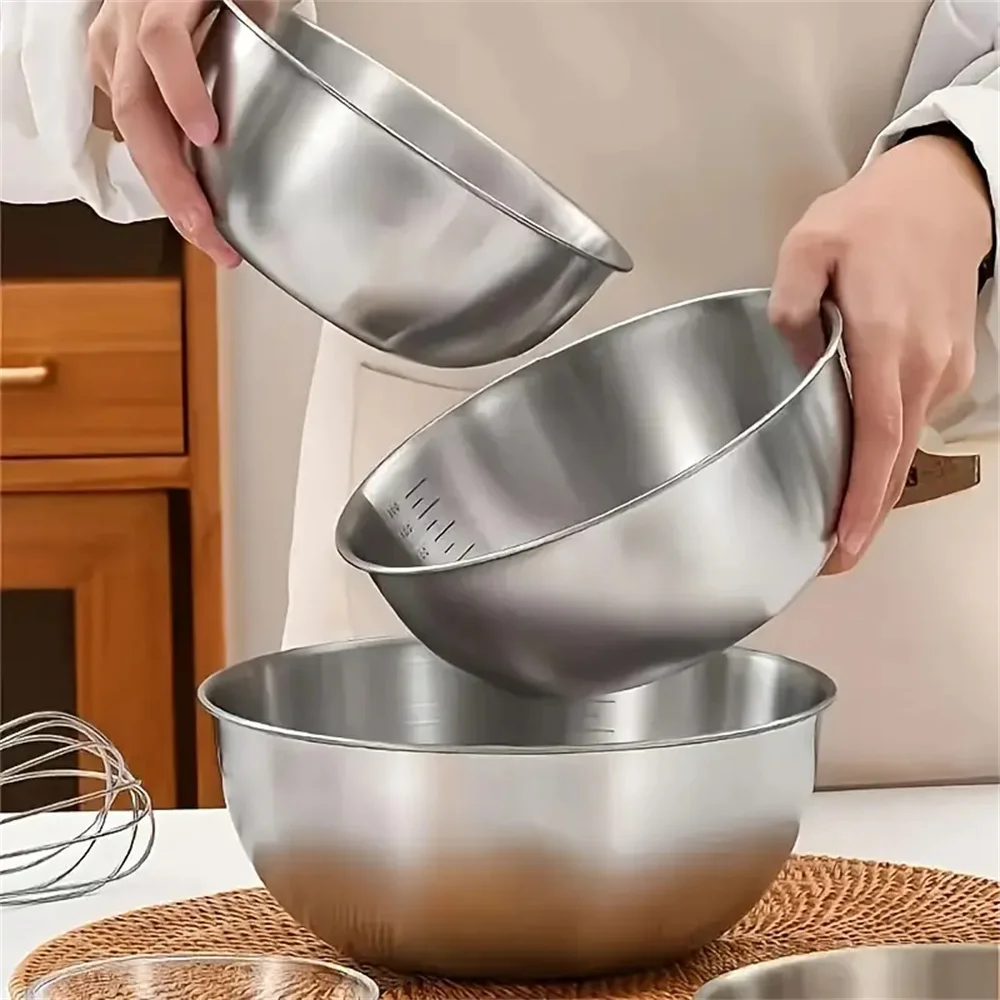 Baking Kitchen Set - Набор мисок из нержавеющей стали 2026