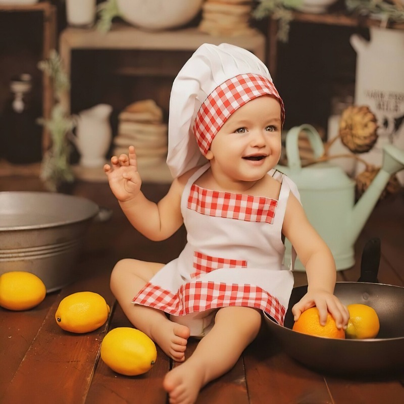 Детский набор: фартук и шапочк – обзор и цена Kitchen Kids Baking Set